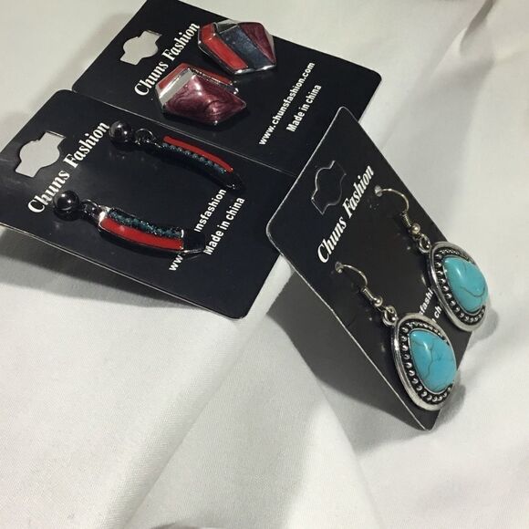 Southwest Style Fashion Earrings Set (UC3) - Picture 3 of 7